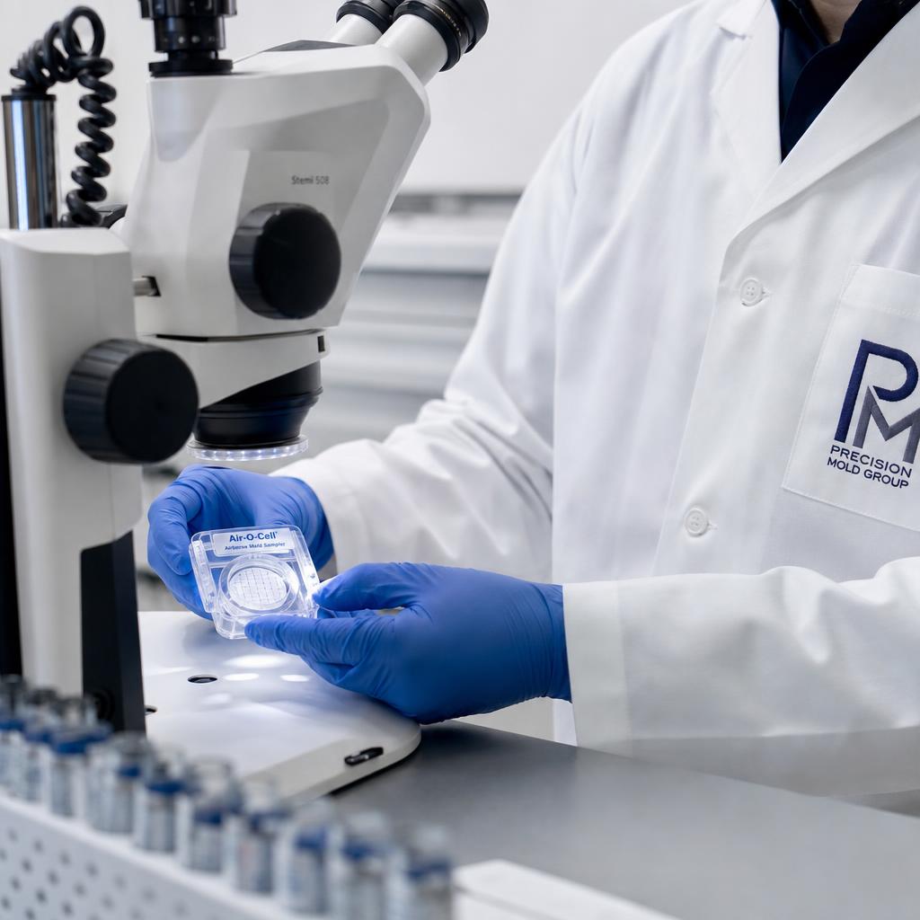 Independent laboratory analysis of mold samples collected in West Covina